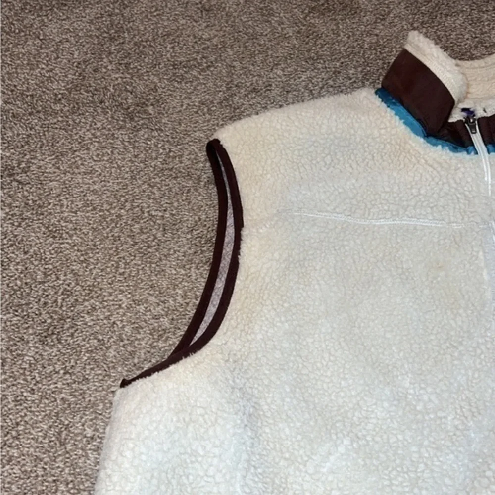 Patagonia Classic Retro Vintage‎ Deep Pile Fleece Vest Size XL